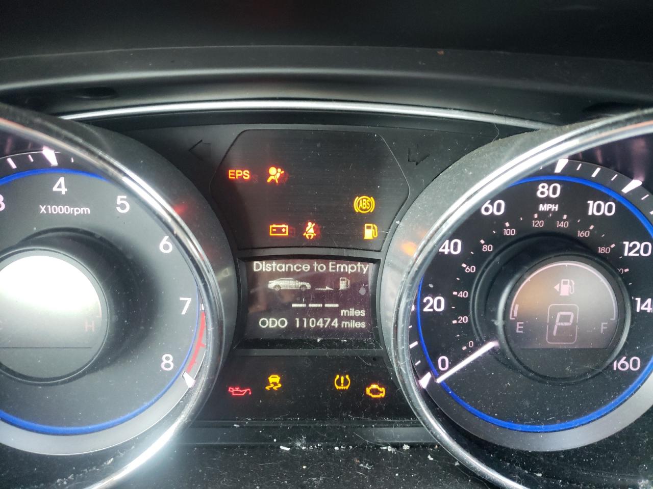 Photo 8 from auction – 2011 HYUNDAI SONATA GLS with VIN 5NPEB4AC4BH026400
