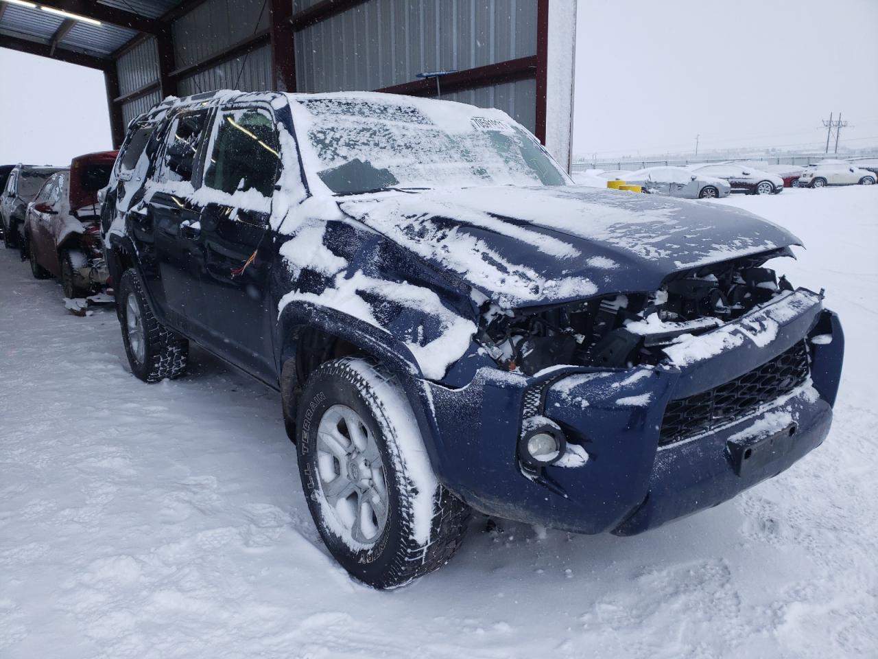 TOYOTA 4RUNNER SR 2019 with VIN JTEBU5JR6K5730228 - Photo from auction