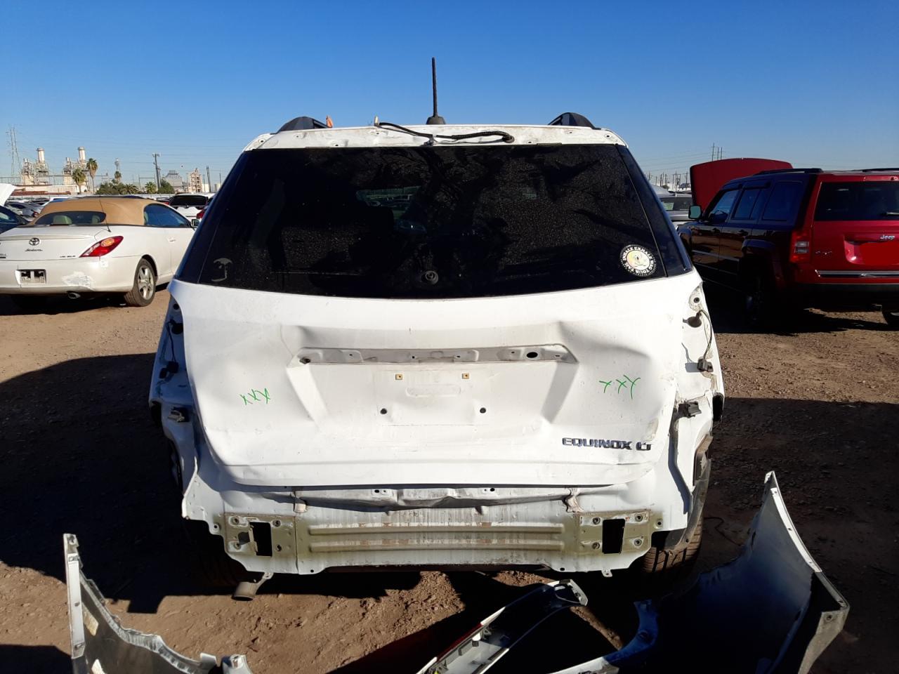 Photo 9 from auction – 2016 CHEVROLET EQUINOX LT with VIN 2GNALCEK0G6251326