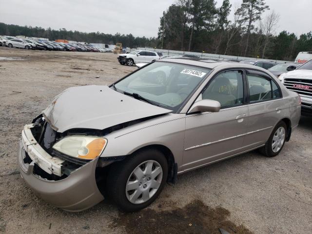 Photo 2 from auction – 2001 HONDA CIVIC EX with VIN 1HGES26781L077295