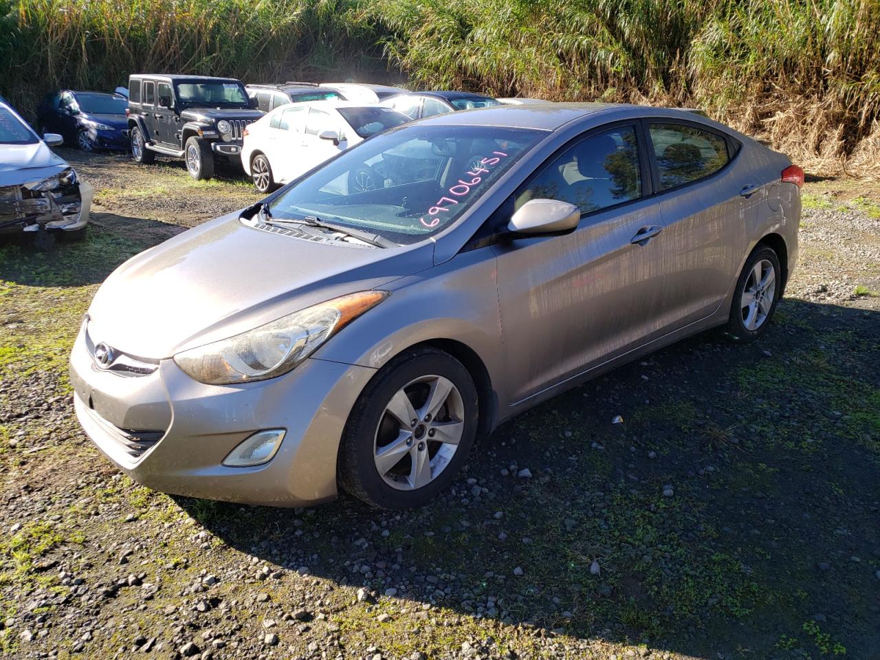 Photo 2 from auction – 2012 HYUNDAI ELANTRA GL with VIN 5NPDH4AEXCH127017
