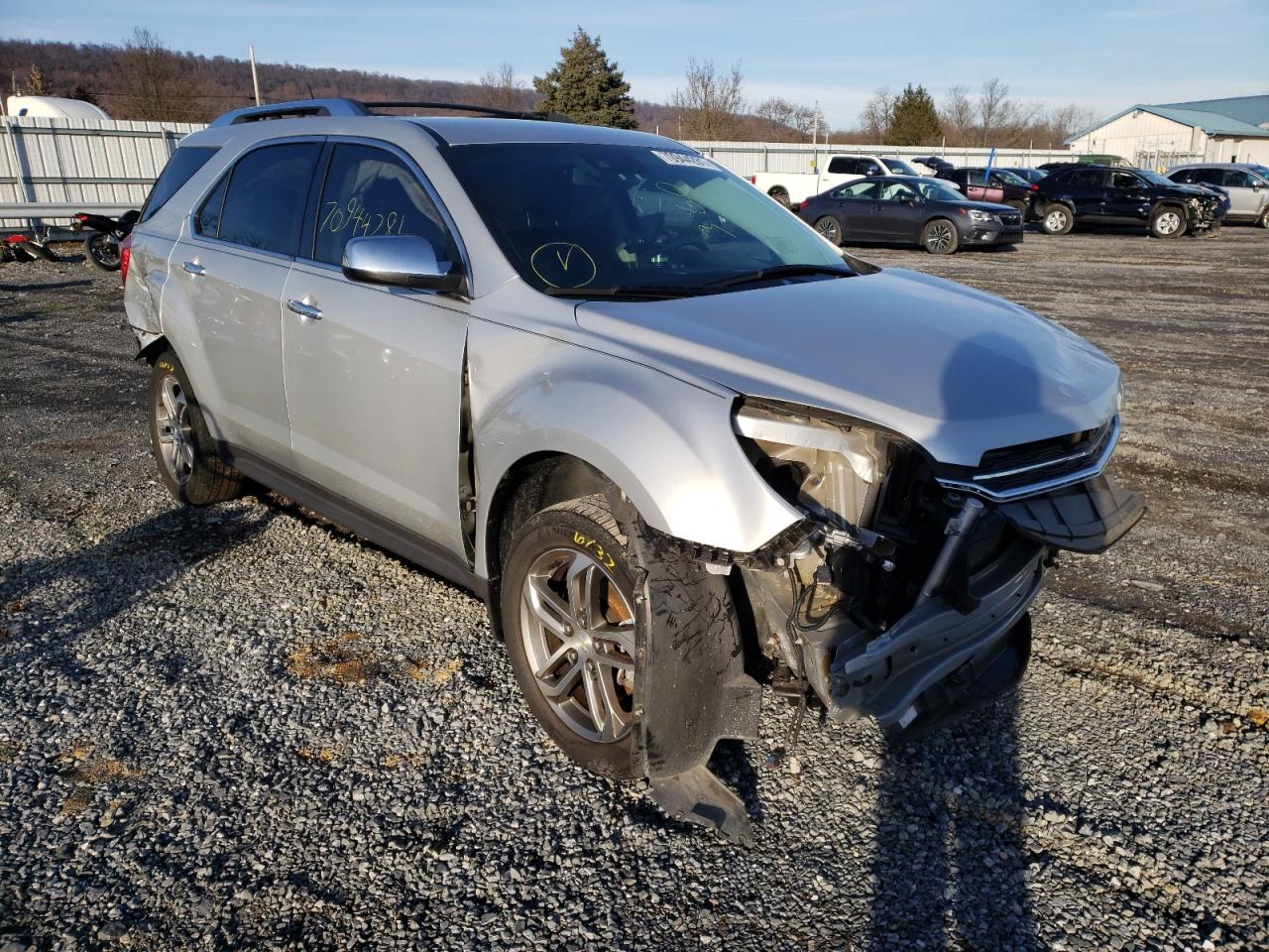 CHEVROLET EQUINOX PR 2017 with VIN 2GNFLGE3XH6284048 - Photo from auction