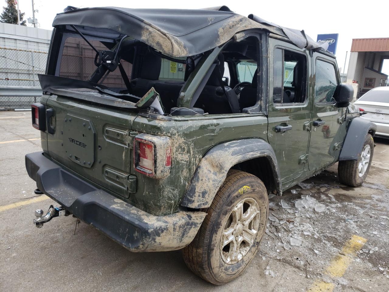 Photo 4 from auction – 2021 JEEP WRANGLER U with VIN 1C4HJXDN6MW757356