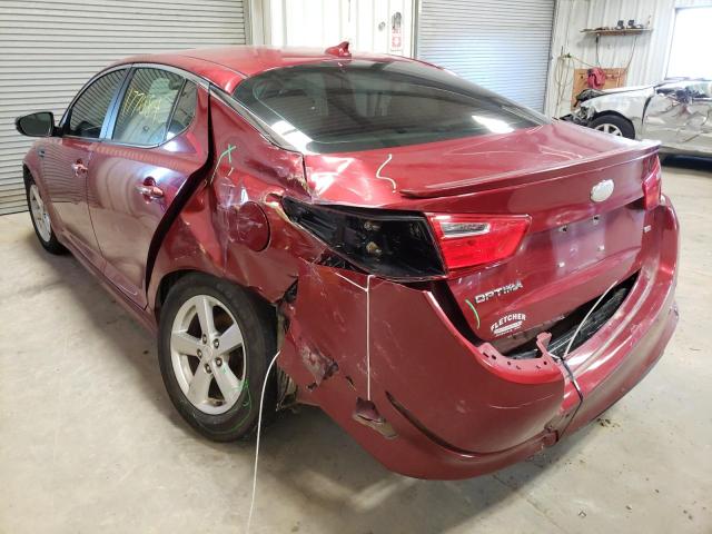 Photo 3 from auction – 2014 KIA OPTIMA LX with VIN 5XXGM4A78EG260268
