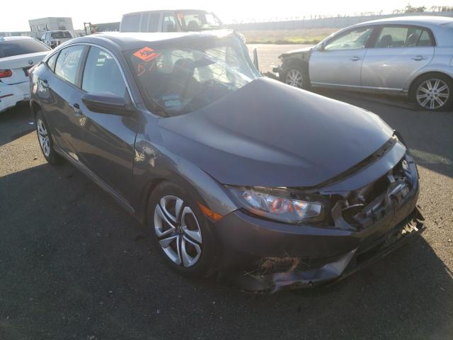 Photo 1 from auction – 2018 HONDA CIVIC LX with VIN 19XFC2E55JE040553