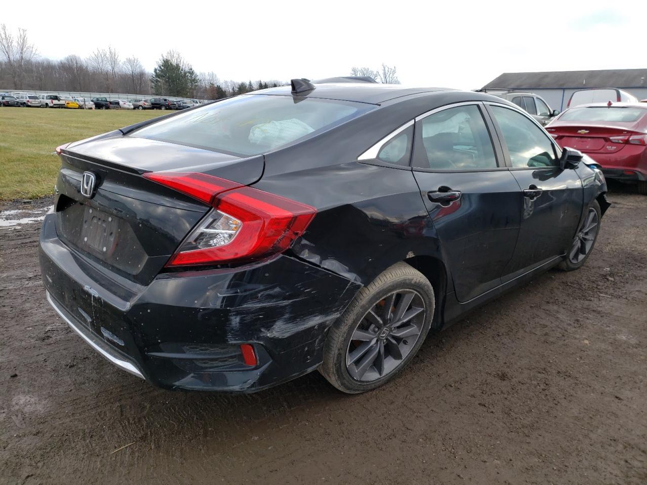 Photo 4 from auction – 2020 HONDA CIVIC with VIN 19XFC1F79LE015118