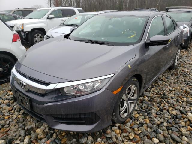 Photo 2 from auction – 2017 HONDA CIVIC LX with VIN 19XFC2F52HE003274