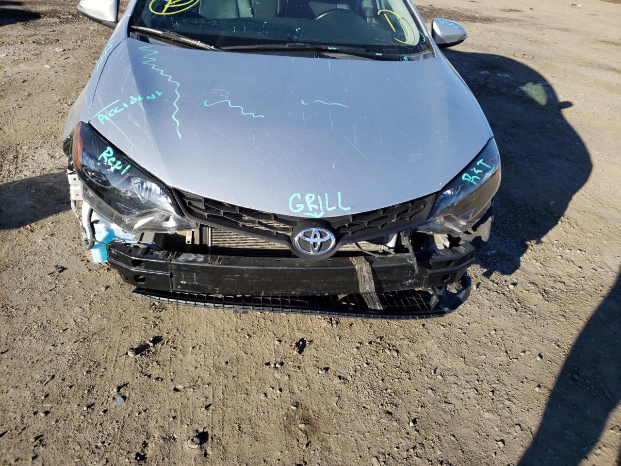 Photo 9 from auction – 2016 TOYOTA COROLLA L with VIN 5YFBURHE4GP451482