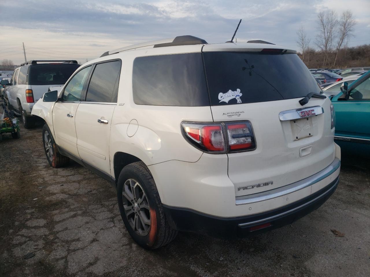 Photo 3 from auction – 2014 GMC ACADIA SLT with VIN 1GKKRRKDXEJ355671
