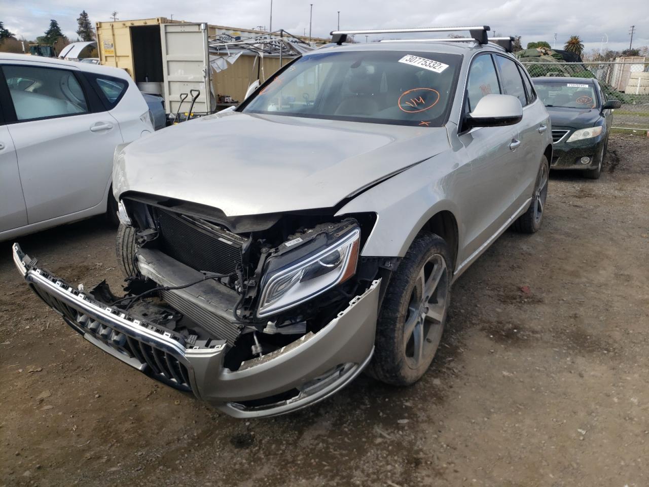 Photo 2 from auction – 2017 AUDI Q5 PREMIUM with VIN WA1L2AFP0HA036174
