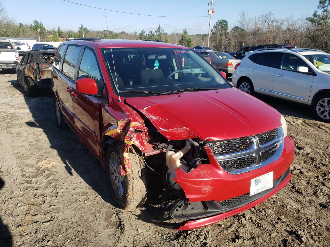 Foto 1 de la subasta – 2012 DODGE GRAND CARA con VIN 2C4RDGCG5CR322947