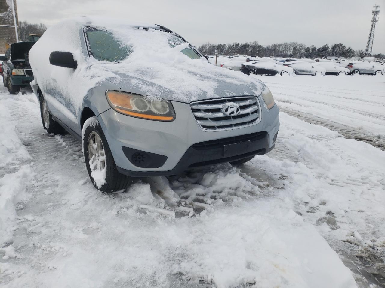 HYUNDAI SANTA FE G 2010 with VIN 5NMSG3AB9AH402882 - Photo from auction