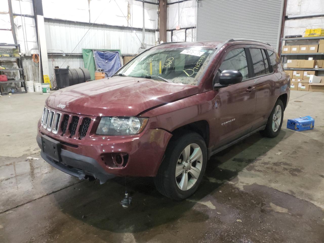 Photo 2 from auction – 2016 JEEP COMPASS SP with VIN 1C4NJDBB0GD722919