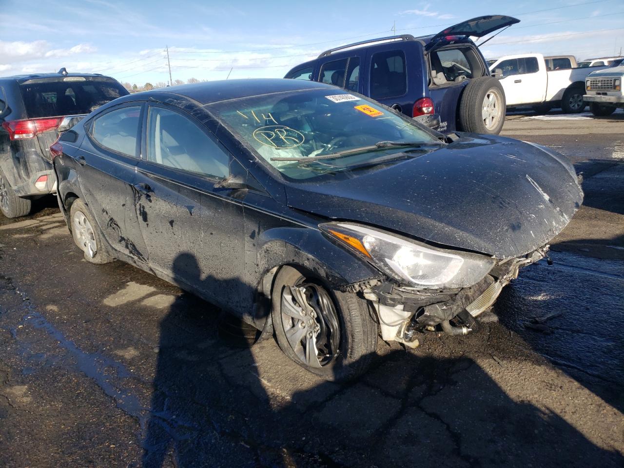 Photo 1 from auction – 2016 HYUNDAI ELANTRA SE with VIN 5NPDH4AE0GH722013