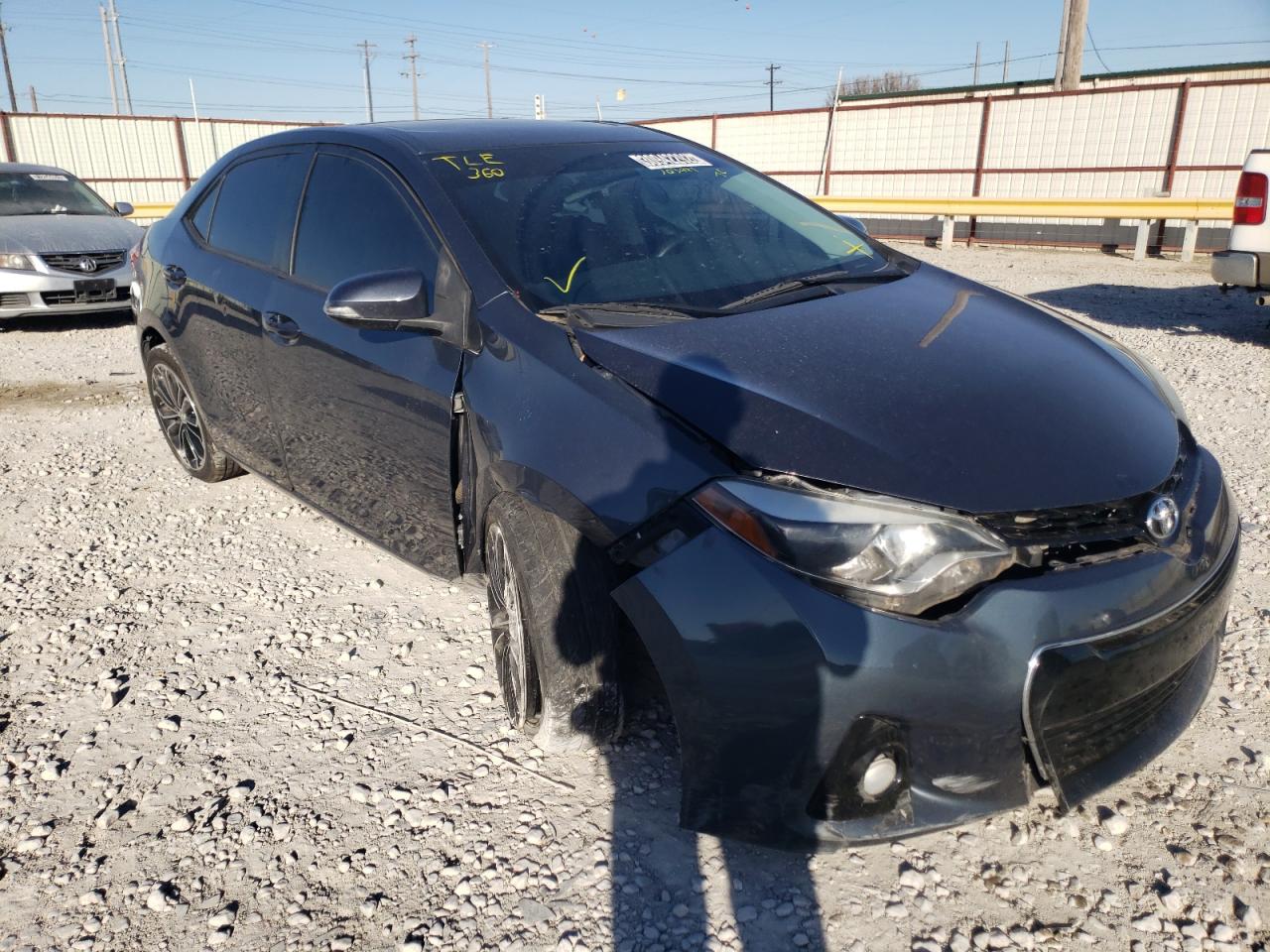 TOYOTA COROLLA L 2014 with VIN 5YFBURHE8EP103441 - Photo from auction