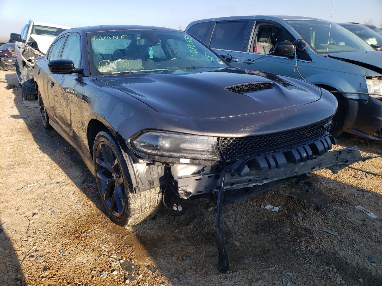DODGE CHARGER R/ 2019 with VIN 2C3CDXCT5KH607790 - Photo from auction