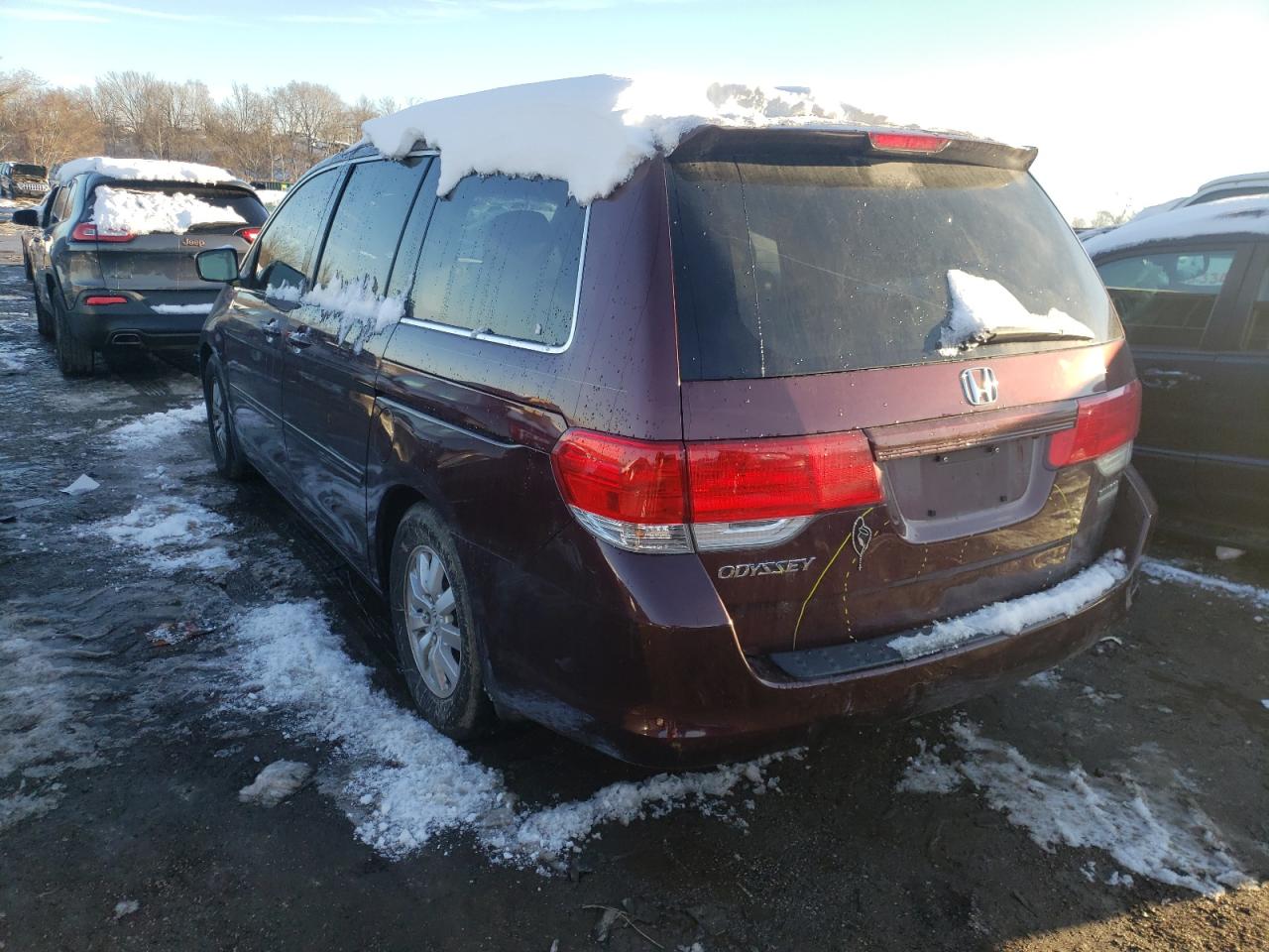 Photo 3 from auction – 2008 HONDA ODYSSEY EX with VIN 5FNRL38748B418513