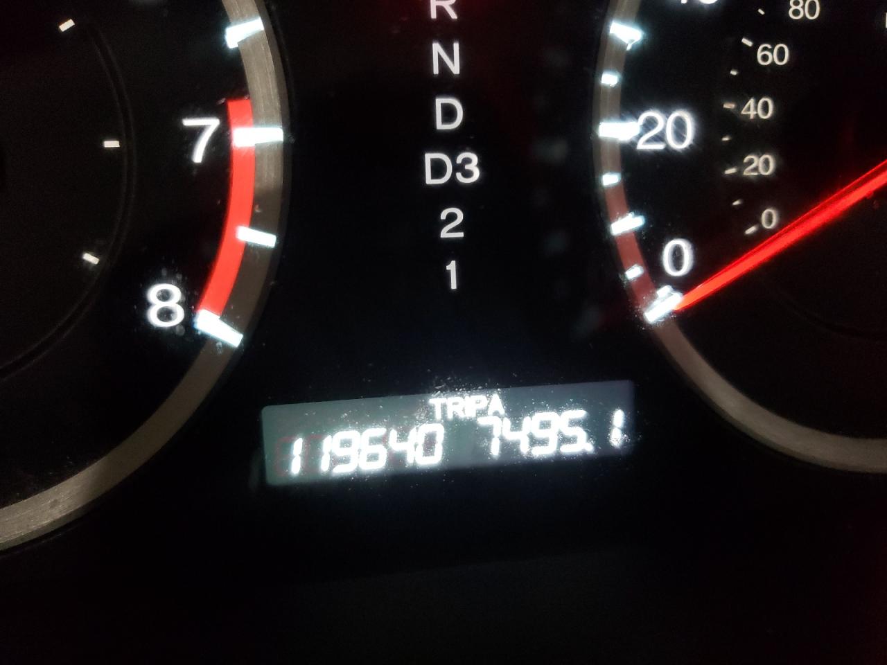 Photo 8 from auction – 2012 HONDA ACCORD EXL with VIN 1HGCP3F82CA042077