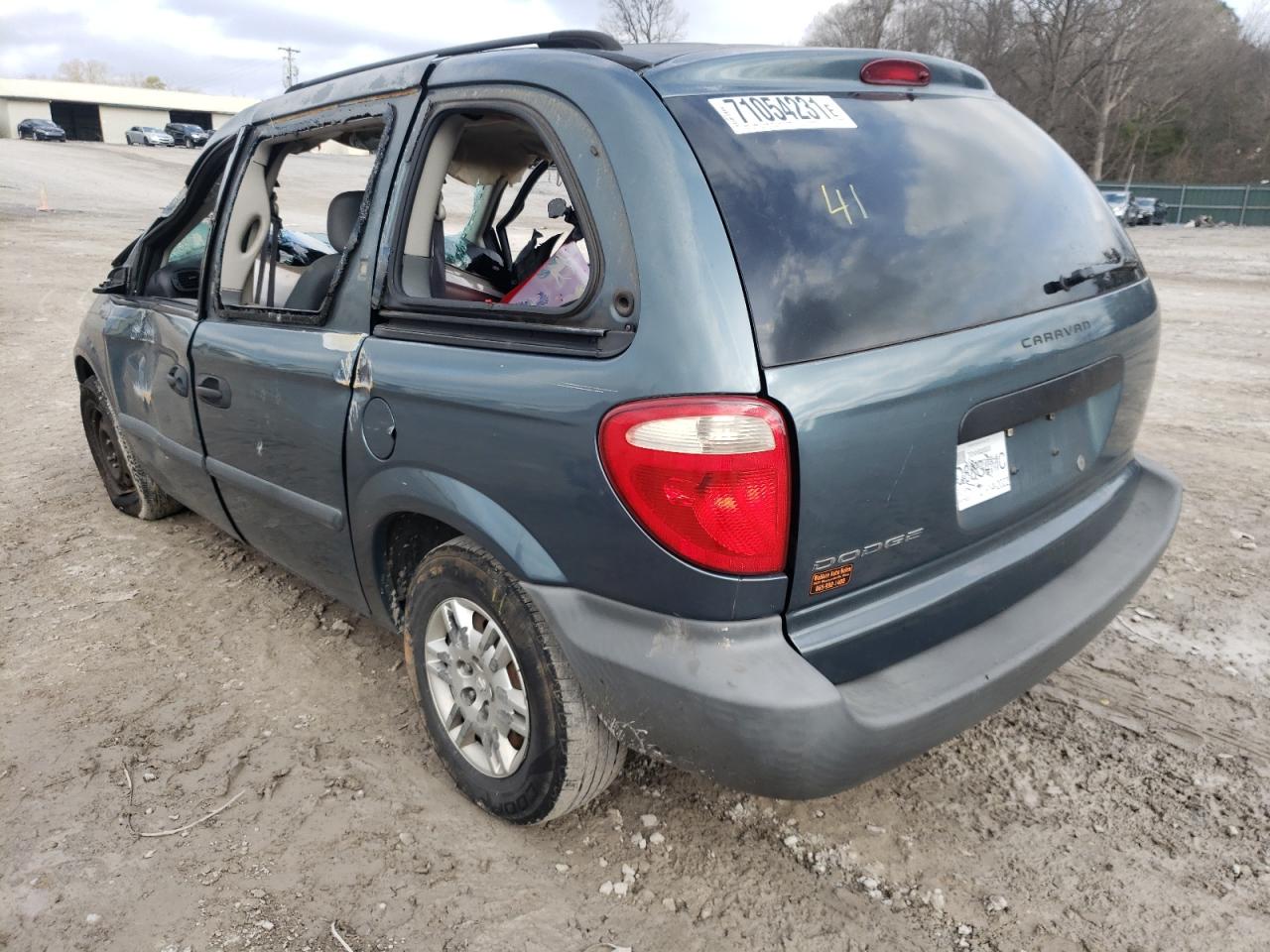 Photo 3 from auction – 2006 DODGE CARAVAN SE with VIN 1D4GP25R46B620217