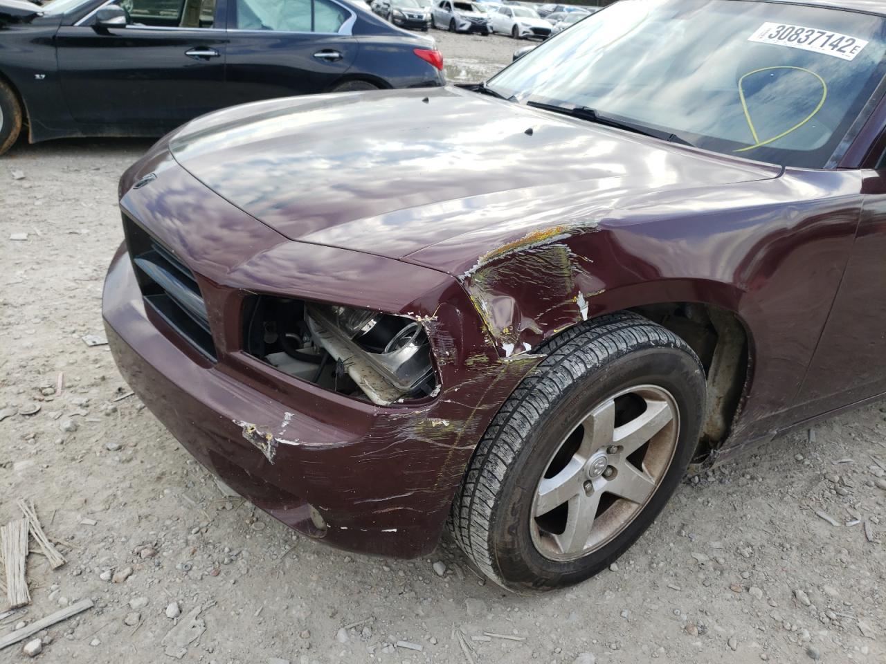 Photo 9 from auction – 2010 DODGE CHARGER SX with VIN 2B3CA3CV0AH308500