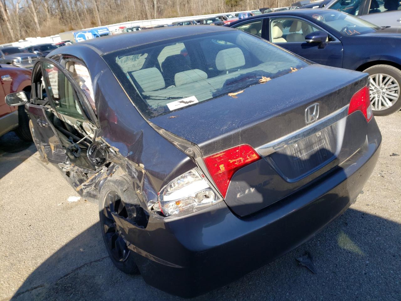 Photo 3 from auction – 2009 HONDA CIVIC EX with VIN 19XFA16899E007320