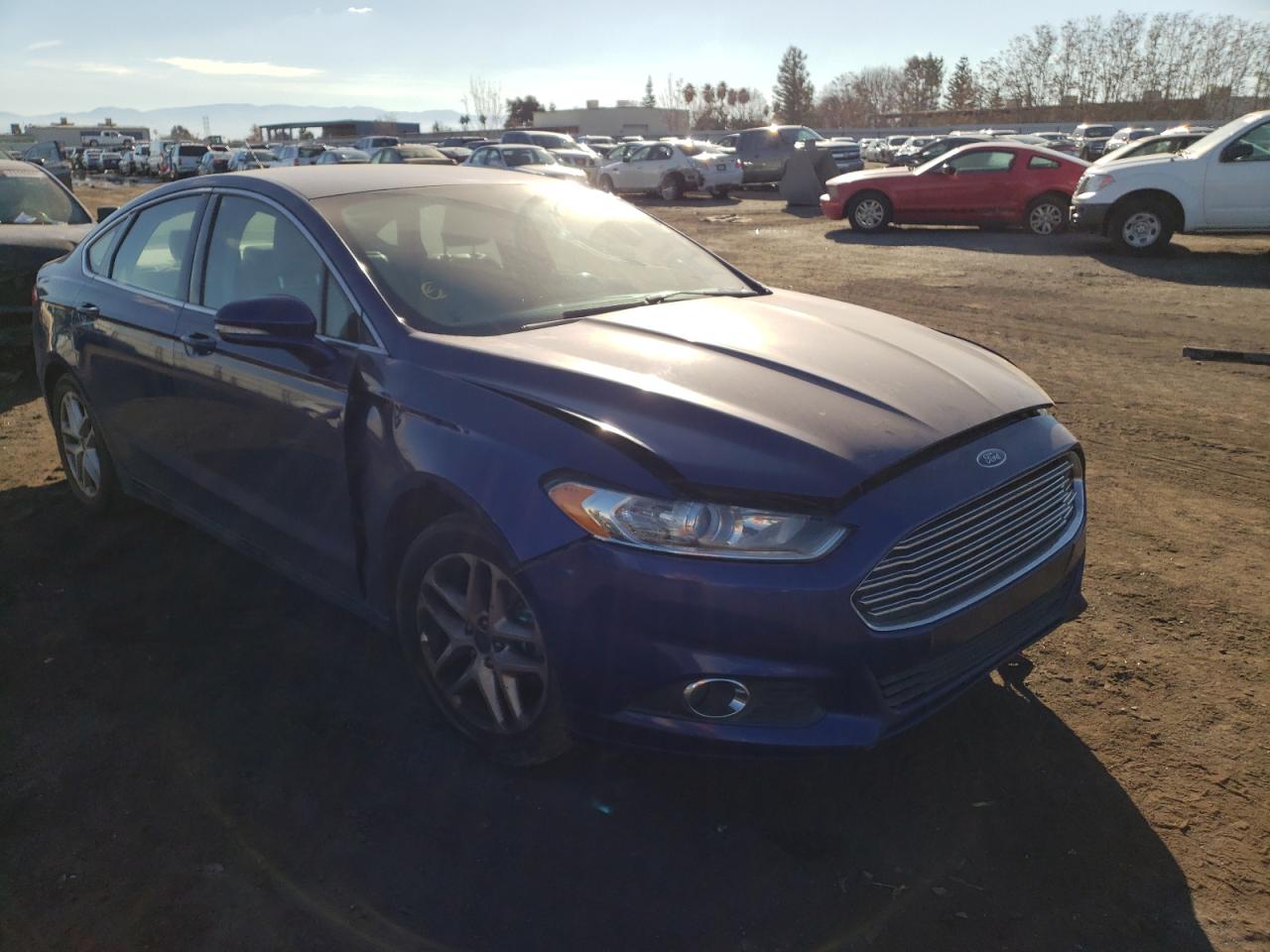 FORD FUSION SE 2013 with VIN 3FA6P0HR9DR312967 - Photo from auction