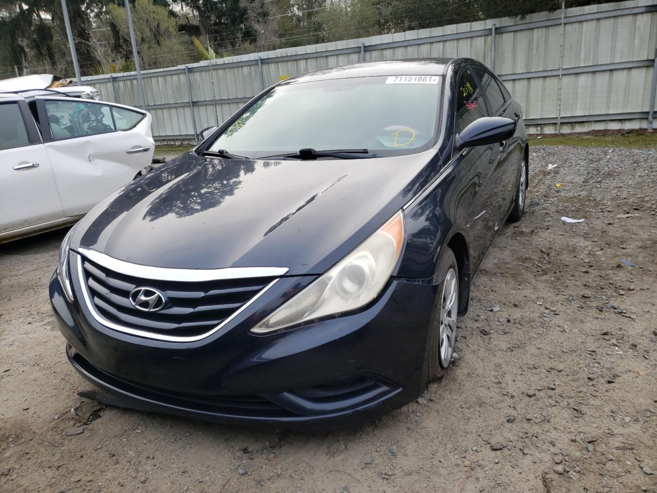 Photo 2 from auction – 2011 HYUNDAI SONATA GLS with VIN 5NPEB4AC6BH187640