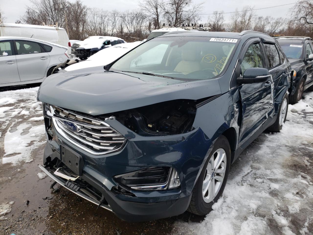 Photo 2 from auction – 2019 FORD EDGE SEL with VIN 2FMPK4J96KBB85150