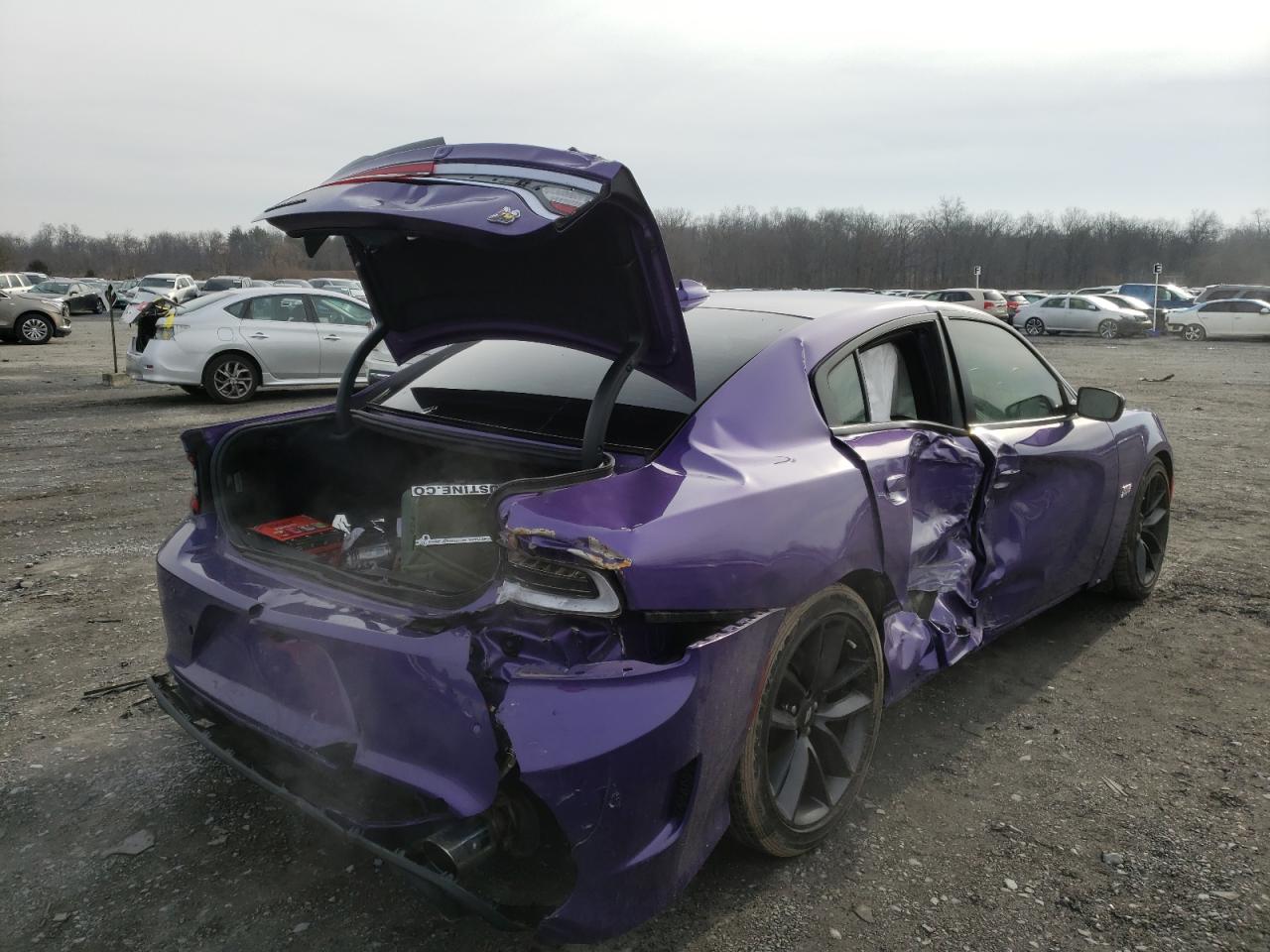 Photo 4 from auction – 2019 DODGE CHARGER SC with VIN 2C3CDXGJXKH519410