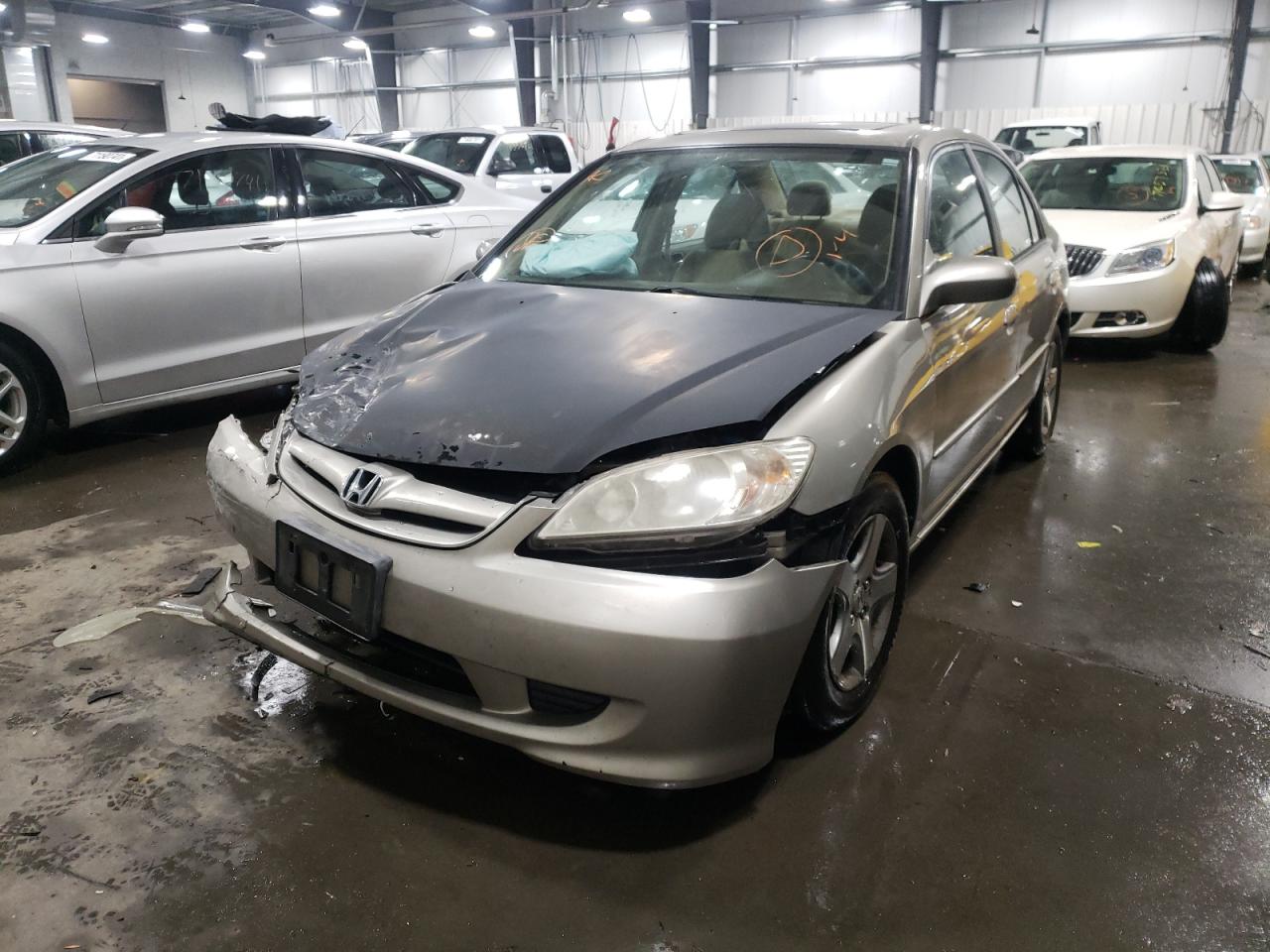 Photo 2 from auction – 2005 HONDA CIVIC EX with VIN 2HGES26845H515970