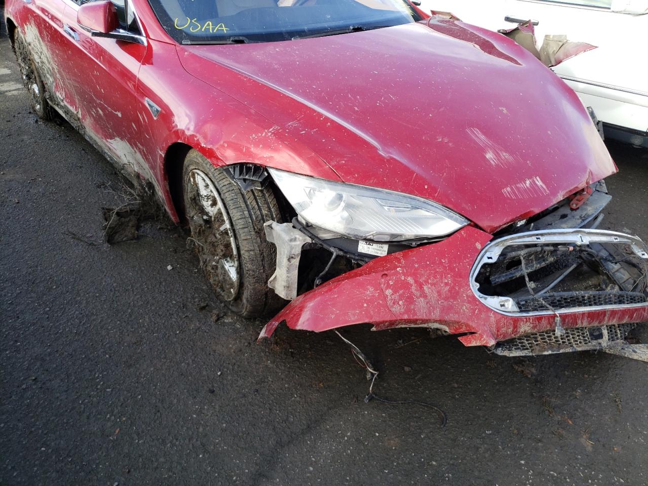 Photo 9 from auction – 2015 TESLA MODEL S with VIN 5YJSA1E19FF103389