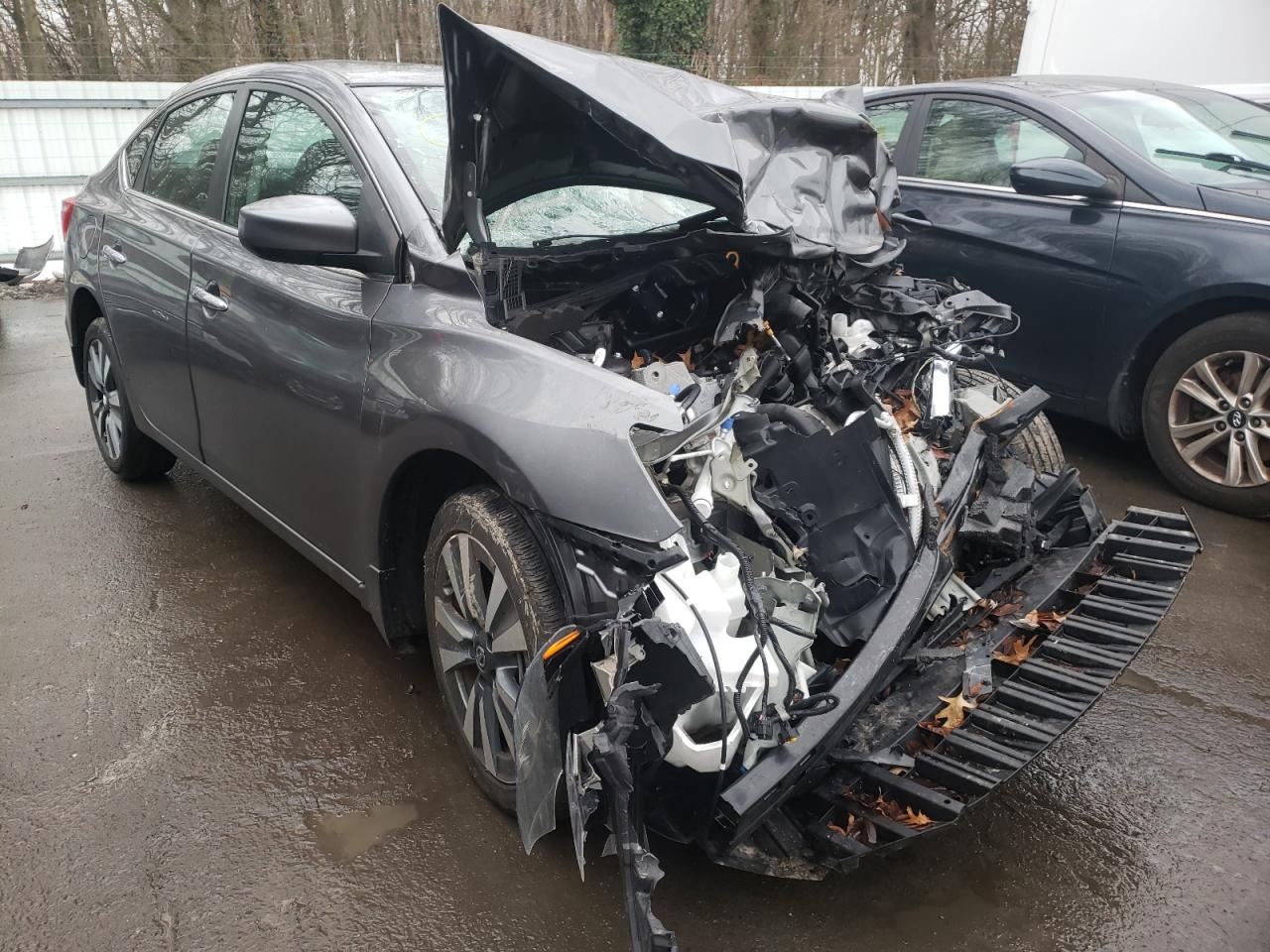 Photo 1 from auction – 2019 NISSAN SENTRA S with VIN 3N1AB7AP1KY411213
