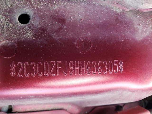 Photo 10 from auction – 2017 DODGE CHALLENGER with VIN 2C3CDZFJ9HH636305