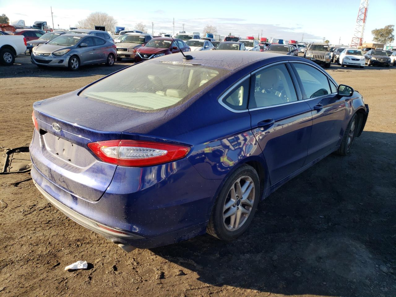 Photo 4 from auction – 2013 FORD FUSION SE with VIN 3FA6P0HR9DR312967