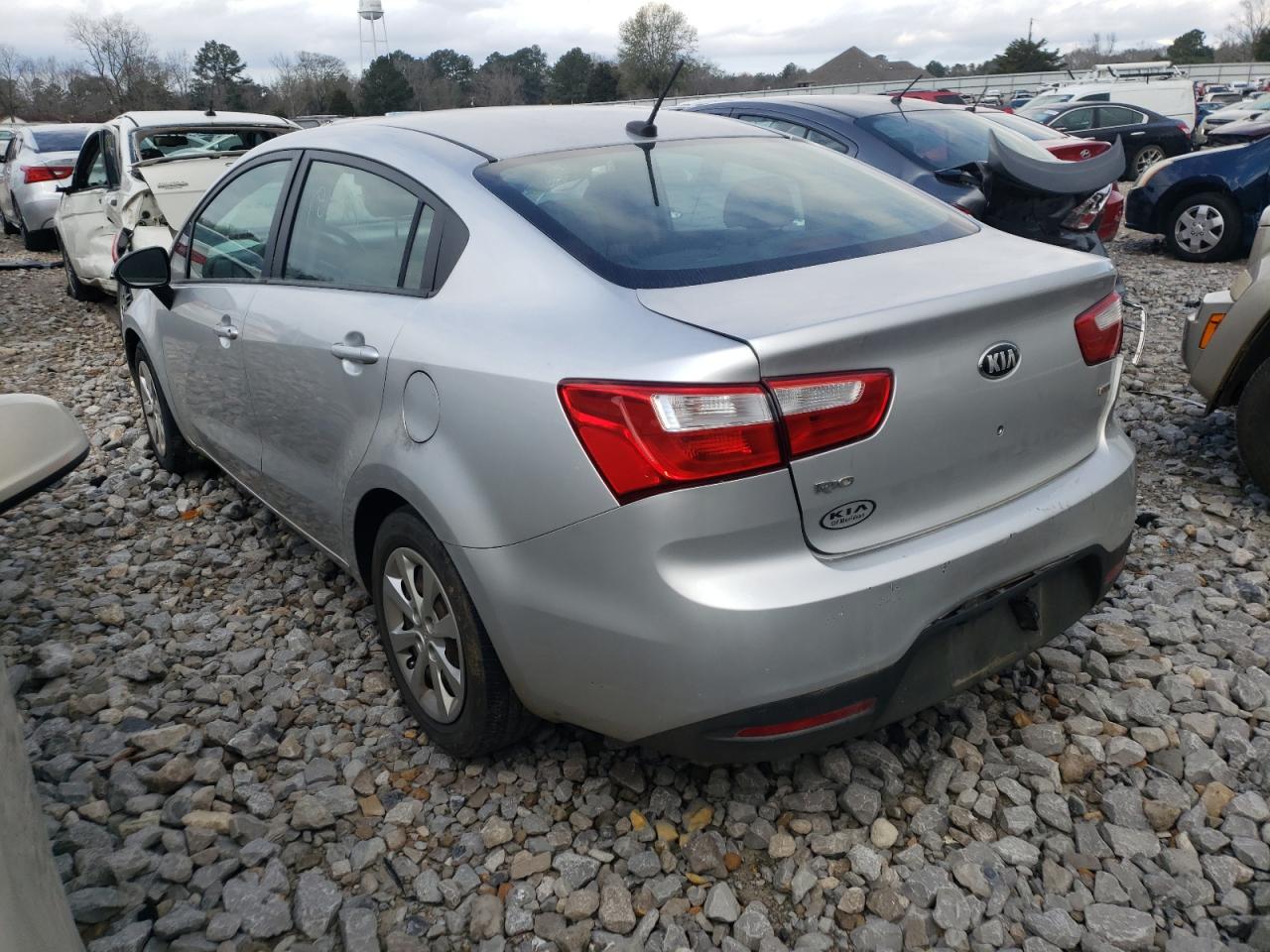 Photo 3 from auction – 2014 KIA RIO LX with VIN KNADM4A36E6379593