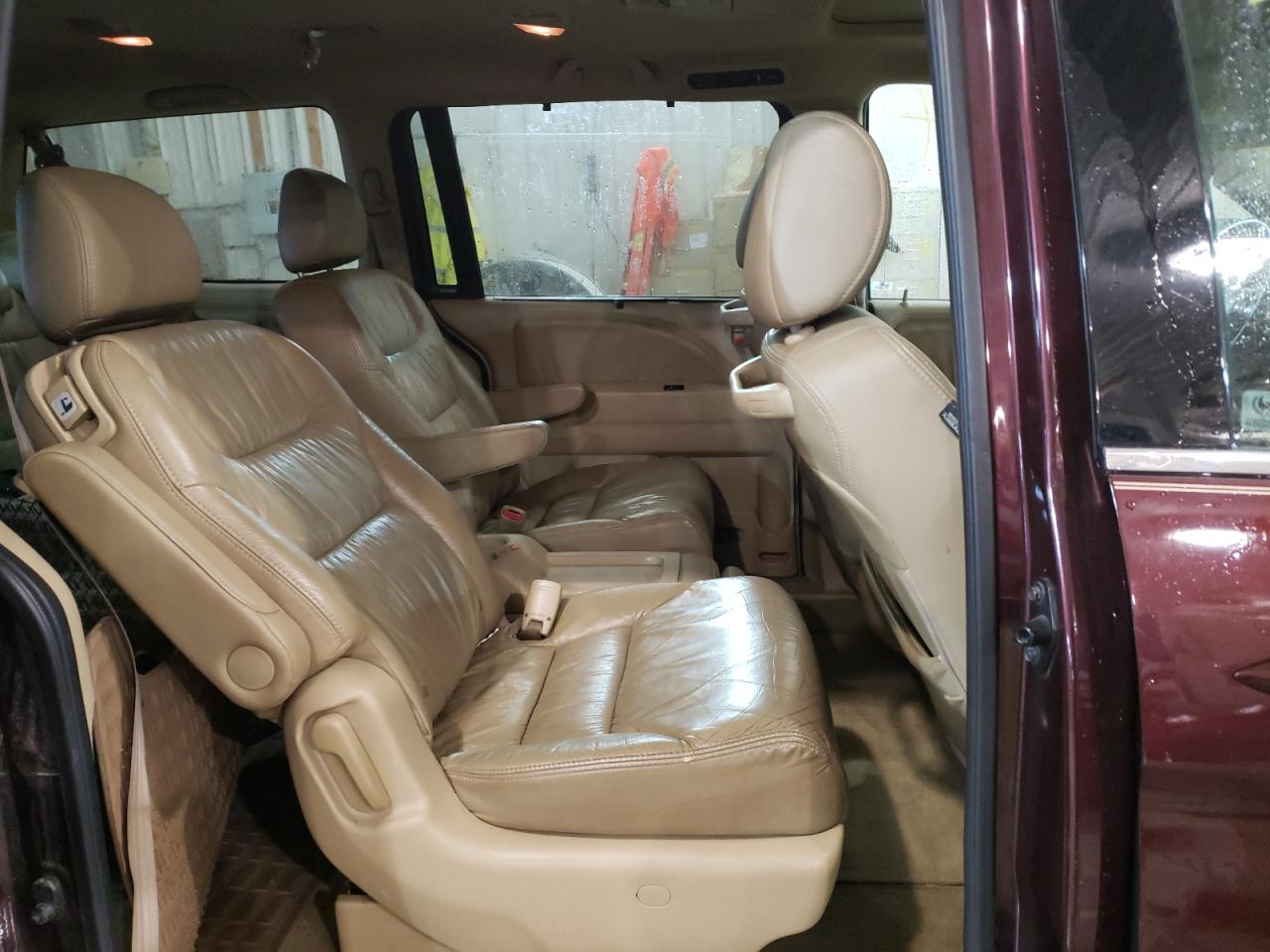Photo 6 from auction – 2010 HONDA ODYSSEY EX with VIN 5FNRL3H76AB062393