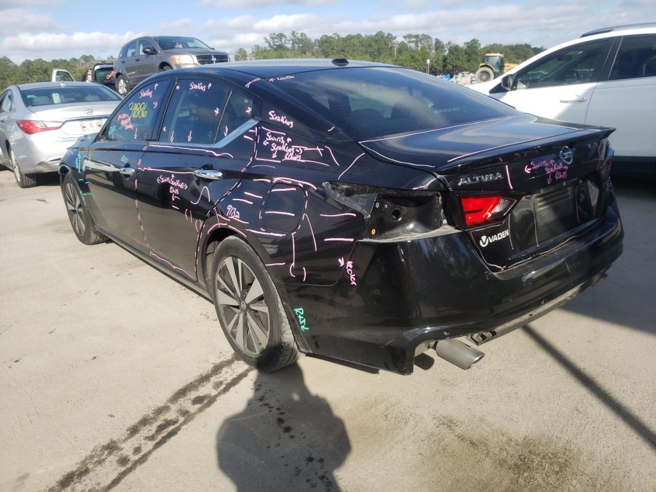 Photo 3 from auction – 2019 NISSAN ALTIMA SV with VIN 1N4BL4DV3KC127040