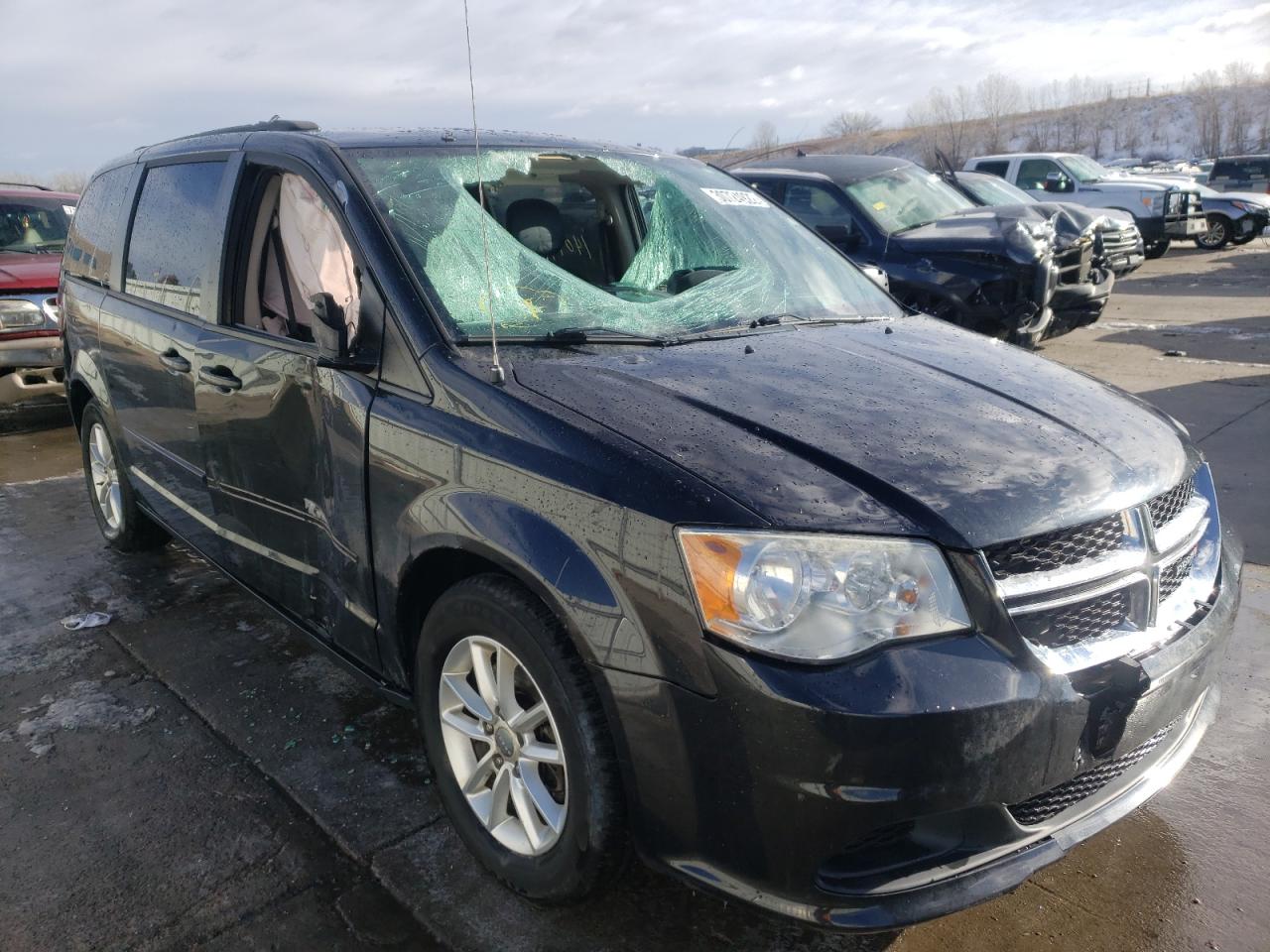 DODGE GR CARAVAN 2014 with VIN 2C4RDGCG8ER210551 - Photo from auction