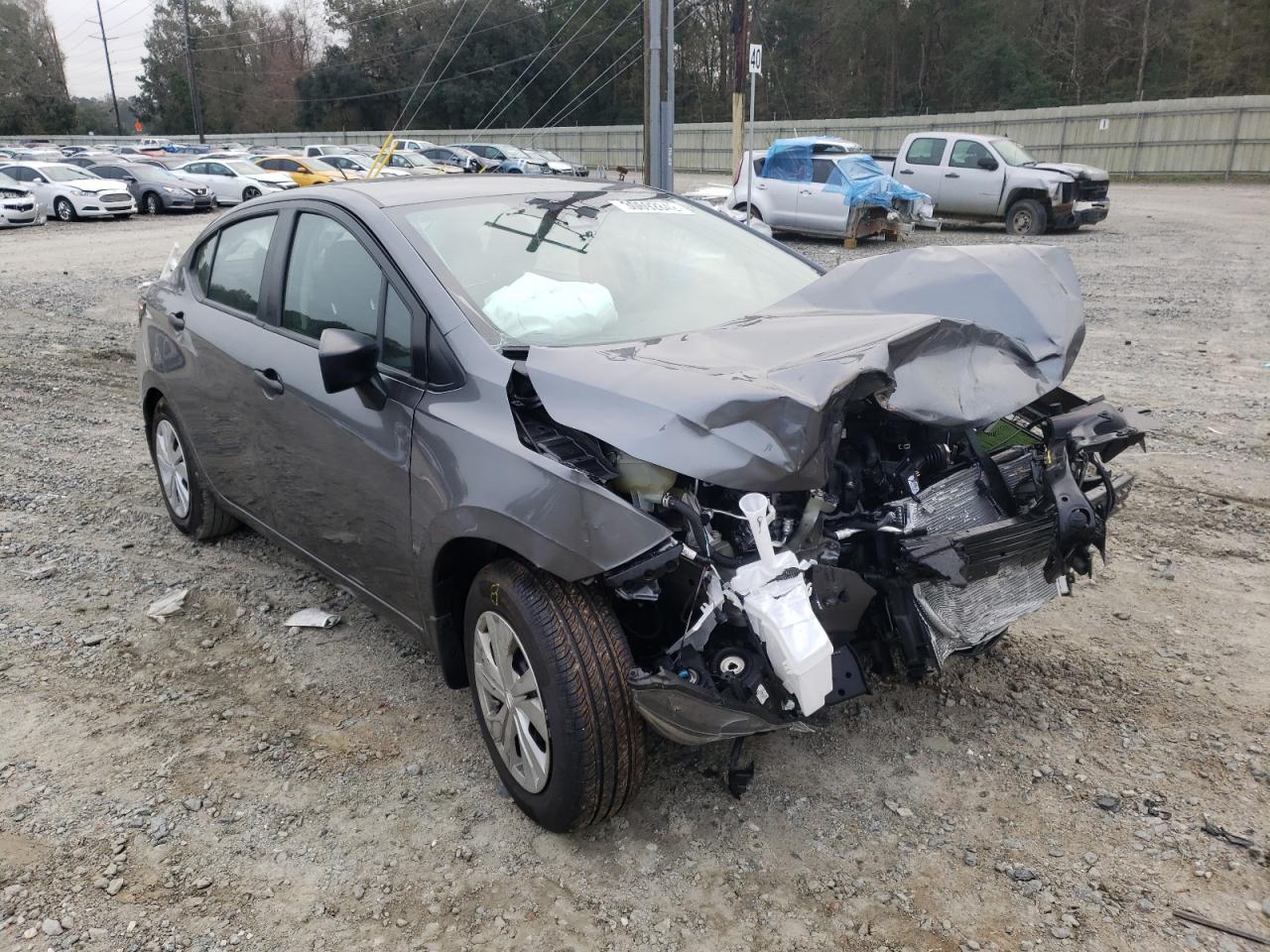 NISSAN VERSA S 2021 with VIN 3N1CN8DV9ML880548 - Photo from auction