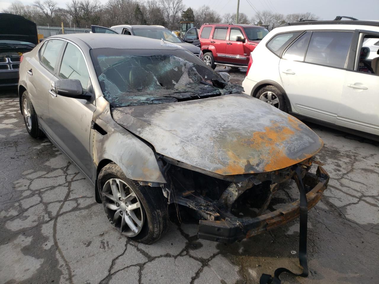 KIA OPTIMA LX 2012 with VIN 5XXGM4A71CG060653 - Photo from auction