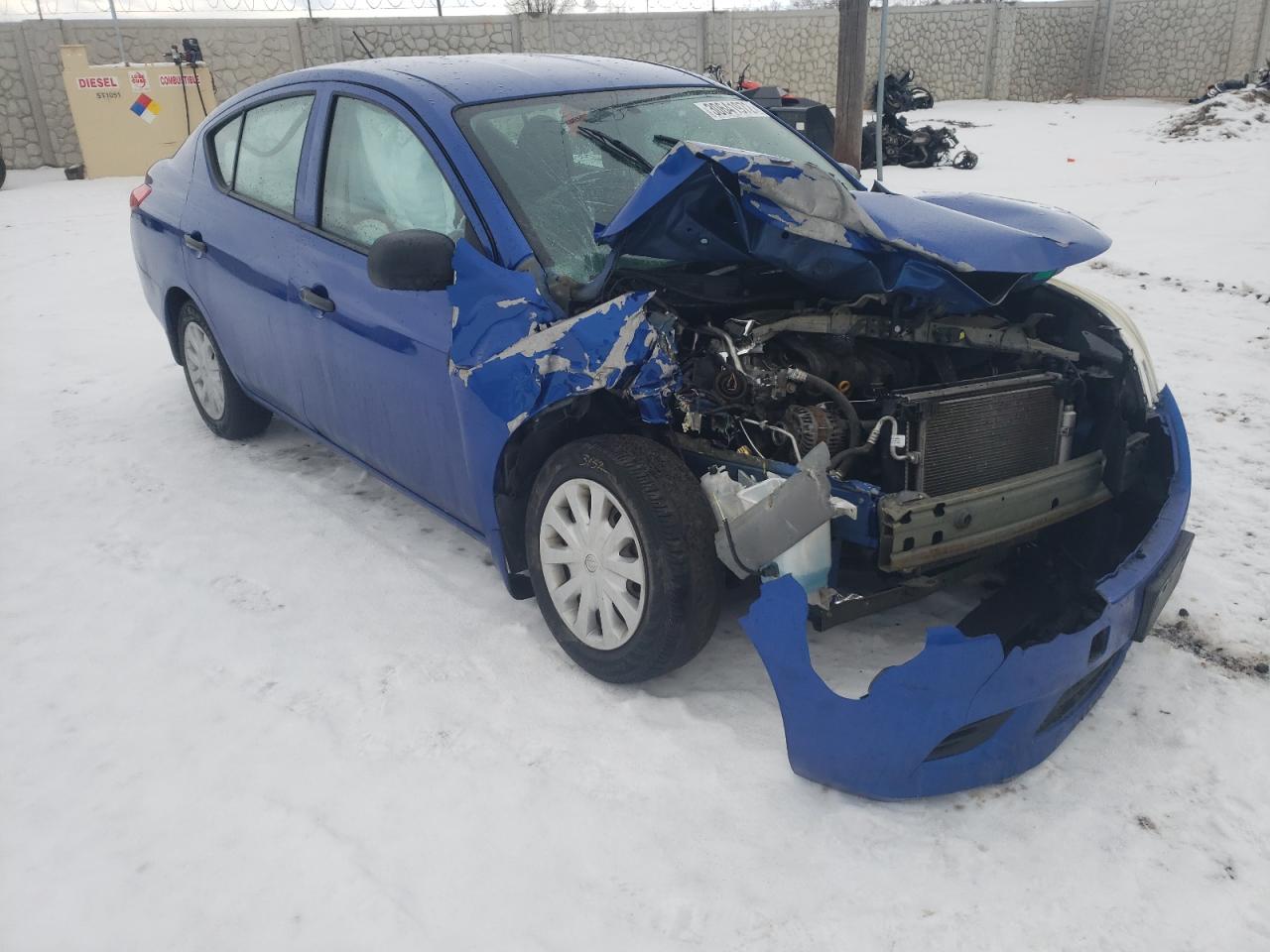 NISSAN VERSA S 2012 with VIN 3N1CN7AP6CL931129 - Photo from auction