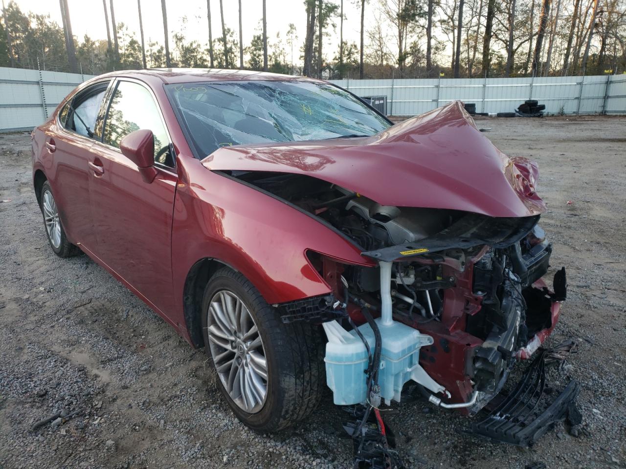 LEXUS ES 350 2013 with VIN JTHBK1GG1D2050071 - Photo from auction