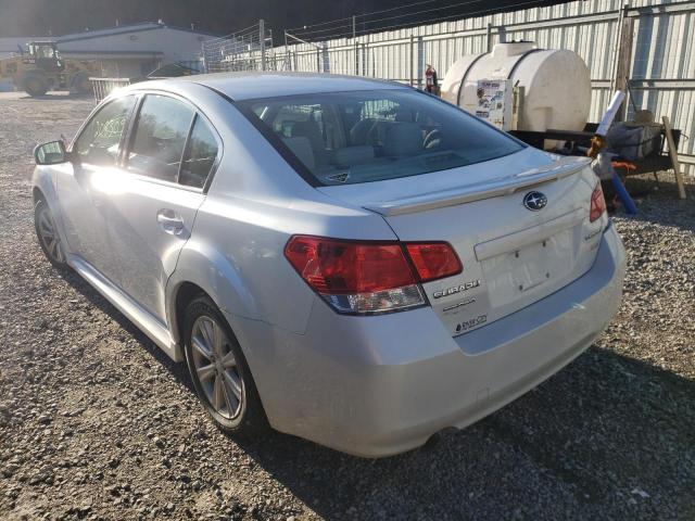 Photo 3 from auction – 2011 SUBARU LEGACY 2.5 with VIN 4S3BMBC67B3260311