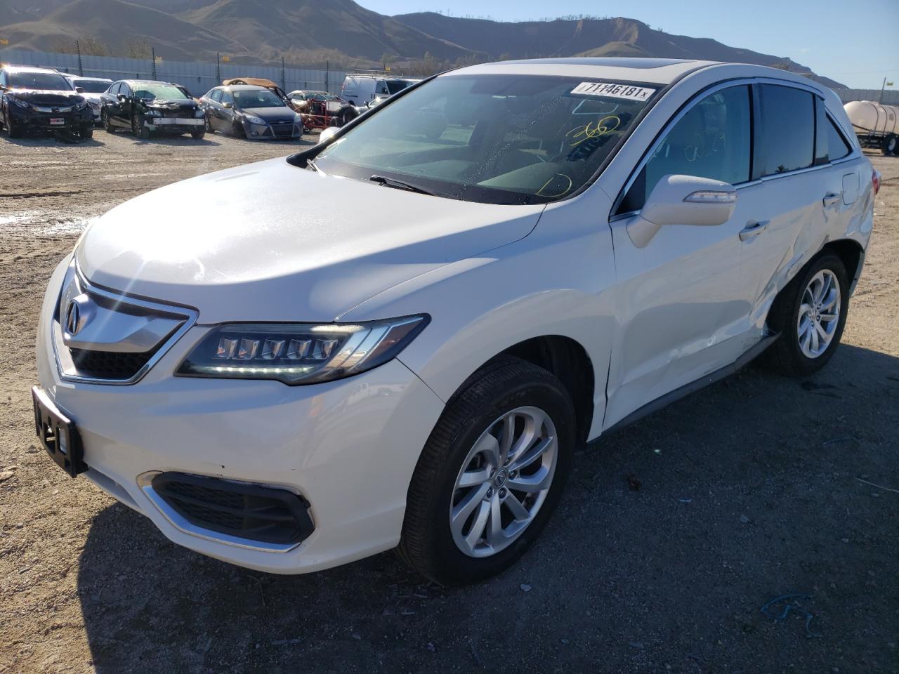 Photo 2 from auction – 2016 ACURA RDX with VIN 5J8TB3H39GL010446