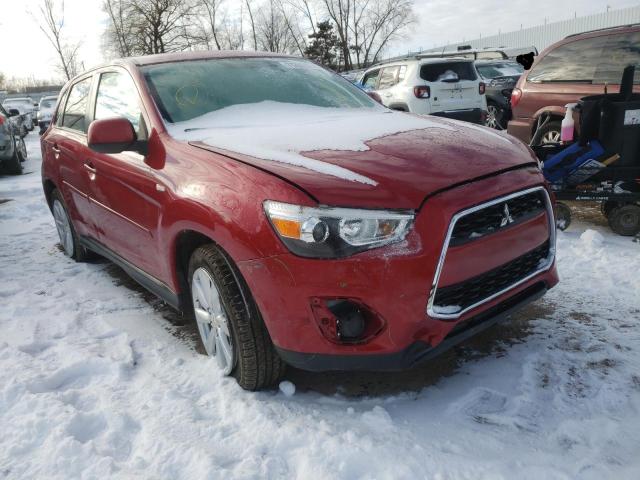MITSUBISHI OUTLANDER 2015 with VIN 4A4AR3AU0FE026874 - Photo from auction