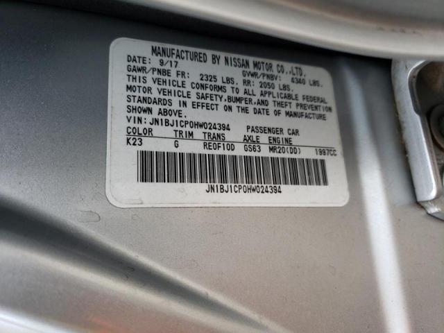 Photo 10 from auction – 2017 NISSAN ROGUE with VIN JN1BJ1CP0HW024394