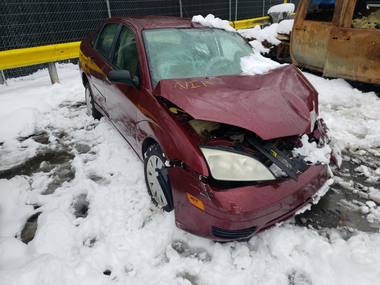 FORD FOCUS 2007 with VIN 1FAFP34N87W113138 - Photo from auction