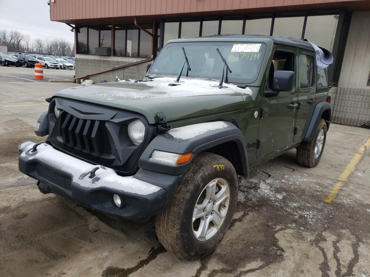 Photo 2 from auction – 2021 JEEP WRANGLER U with VIN 1C4HJXDN6MW757356