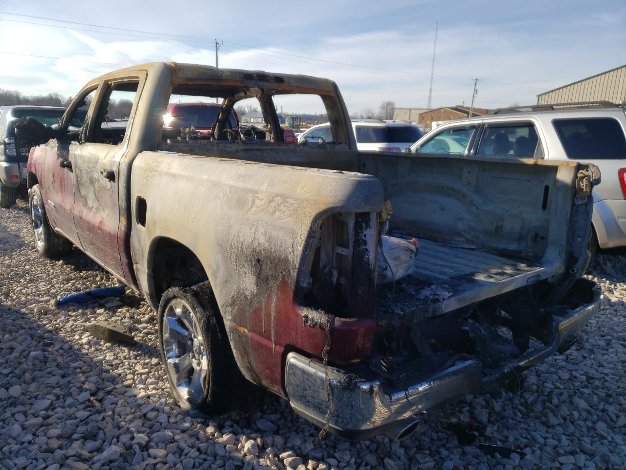 Photo 3 from auction – 2019 RAM 1500 BIG H with VIN 1C6RREFT5KN918559