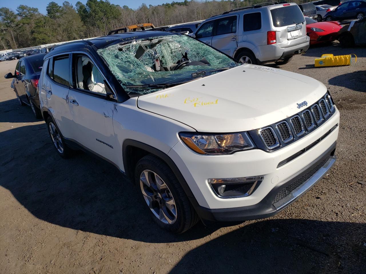 JEEP COMPASS LI 2020 with VIN 3C4NJCCB3LT108198 - Photo from auction